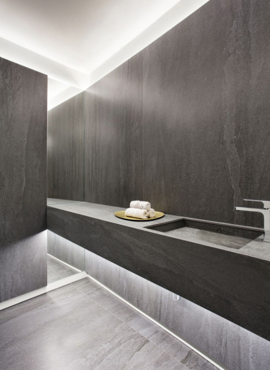 neolith aspen grey