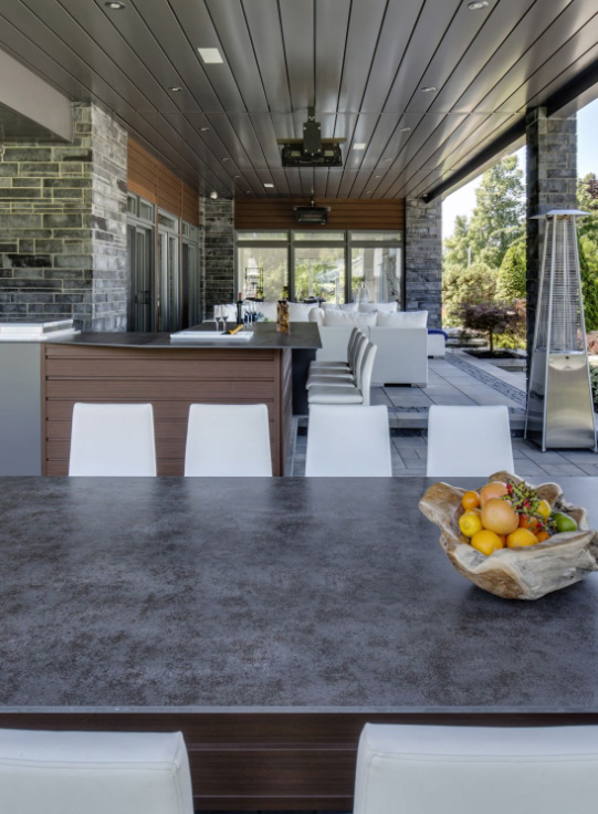neolith iron grey