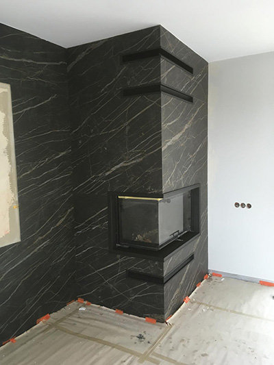 kominek ze spieków kwarcowych kominek ze spieków kwarcowych