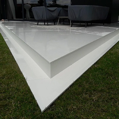 spieki kwarcowe elewacje